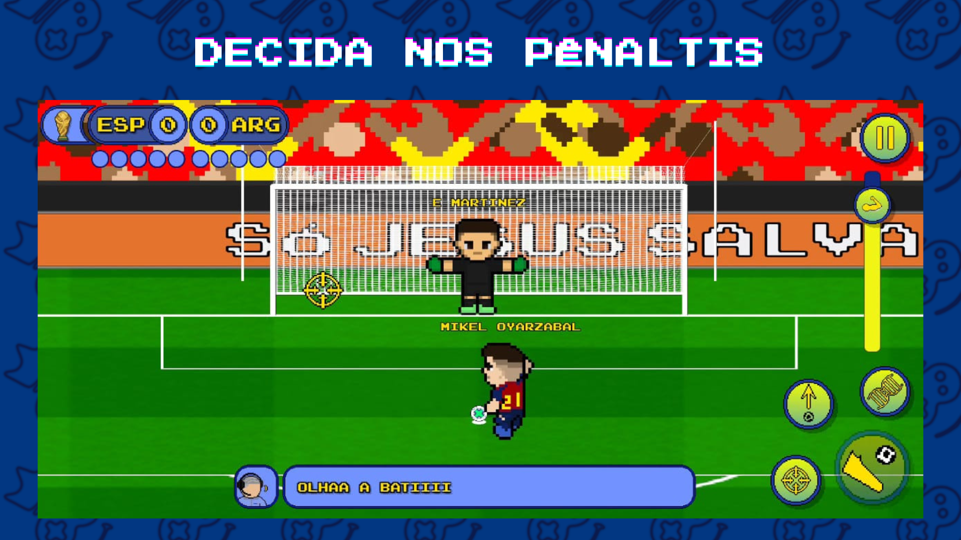 Estádios disponíveis no Olha a Batida